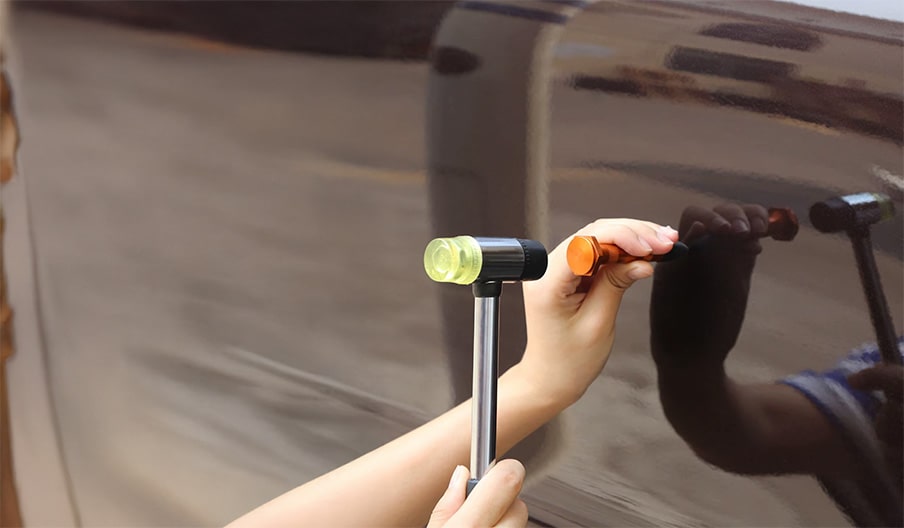 outils débosselage sans peinture